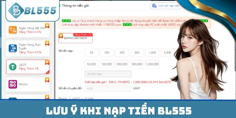 Lưu ý giao dịch theo đúng hạn mức quy định