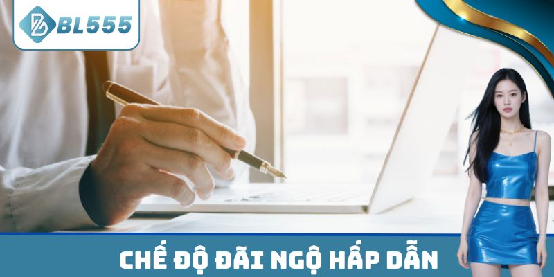 Chế độ đãi ngộ hấp dẫn khi tham gia tuyển dụng BL555